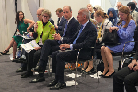 EL PRINCIPE GUILLERMO DE INGLATERRA PARTICIPA EN UN ACTO DE LA ROYAL SOCIETY EN LONDRES