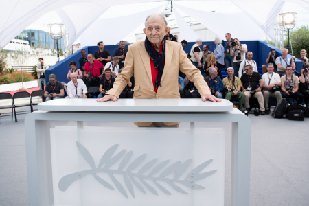 FREDERICK WISEMAN EN EL PHOTOCALL LEY Y ORDEN EN EL FESTIVAL DE CANNES