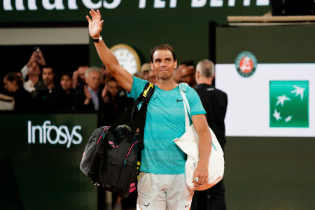 TENIS: RAFA NADAL SE DESPIDE DE ROLAND GARROS AL CAER ELIMINADO EN PRIMERA RONDA ANTE ALEXANDER ZVEREV