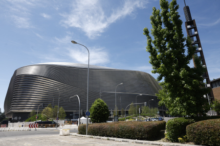 EL ESTADIO SANTIAGO BERNABEU SE PREPARA PARA LOS DOS ESPERADOS CONCIERTOS DE TAYLOR SWIFT EN MADRID