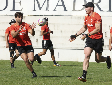 ENTRENAMIENTO DE RUGBY DE LOS ALL BLACKS